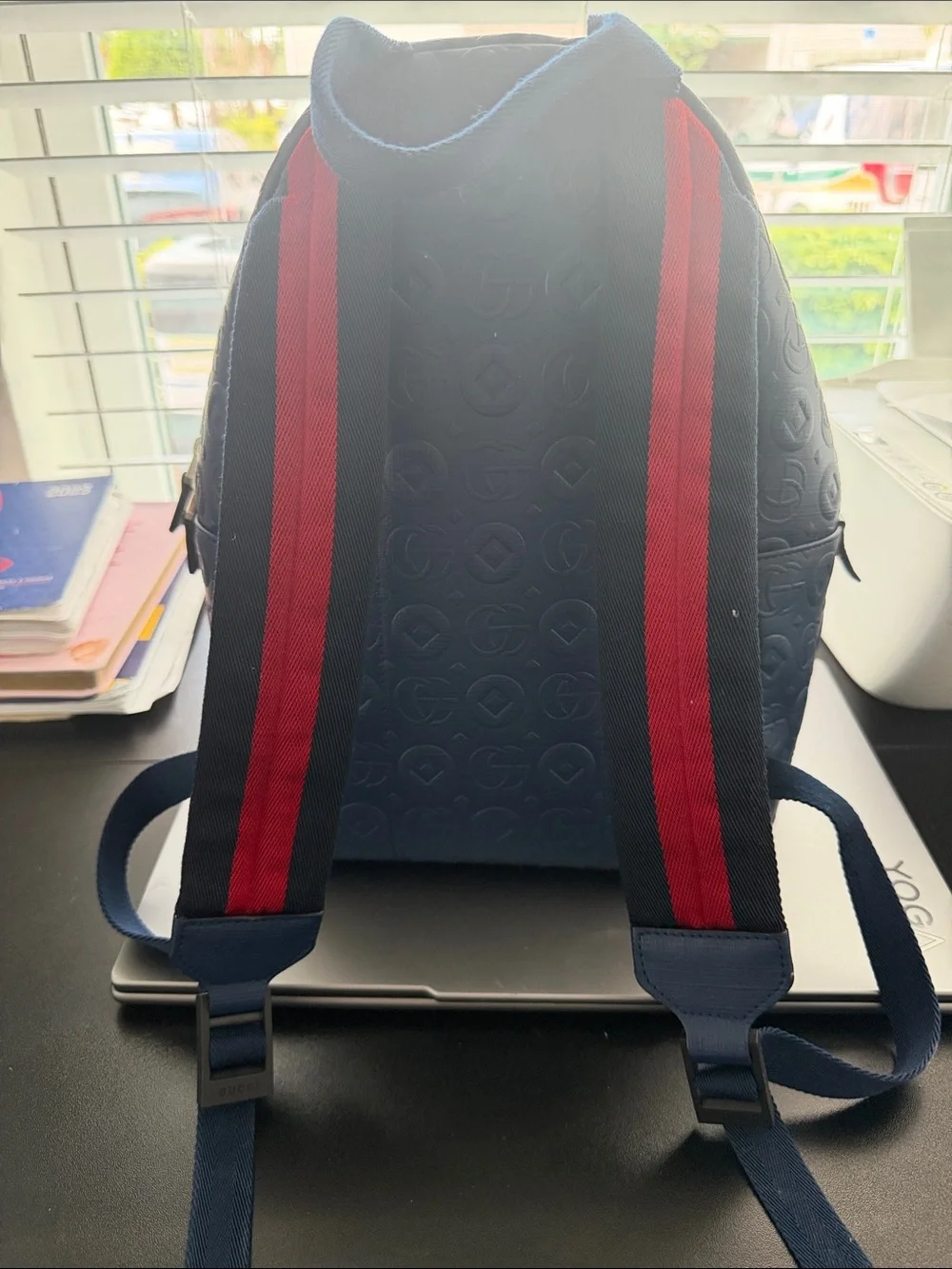 Gucci  Navy Men's Backpack